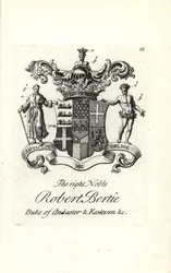 Stemma e cresta del nobile Robert Bertie