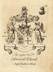 Stemma del Onorevole Edward Ward, 9° Barone Dudley, 4° Barone Ward