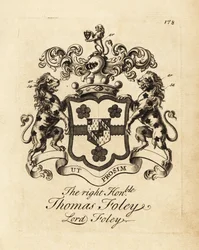 Stemma del Diritto Onorevole Thomas Foley, Lord Foley