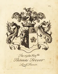 Stemma del Onorevole Thomas Trevor, Lord Trevor