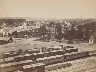 N. 89 - Alexandria, dalla «Round House», guardando verso nord