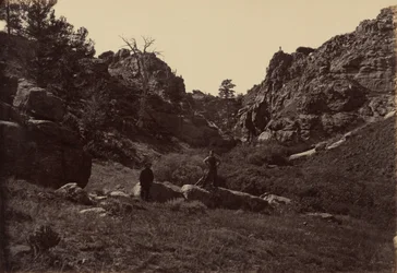 Piastra 10. Porta del Diavolo, canone di Dale Creek, 1869 (foto)