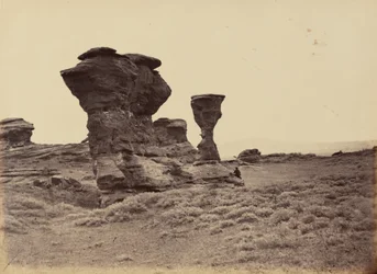 Piastra 12. Roccia del quadrante, Red Buttes, 1869 (foto)
