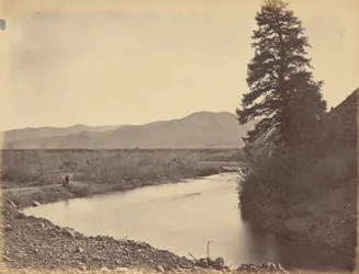 Piastra 43. Valle del Weber, dal passo di Willhelmina, 1869 (foto)