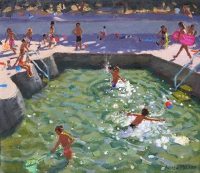 Piscina per bambini, Vrsar, Croazia, 2017