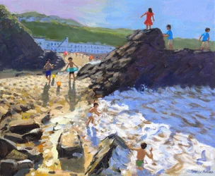 Arrampicarsi sulle rocce, St Ives