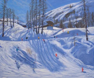 Stazione sciistica, Tignes, 2009