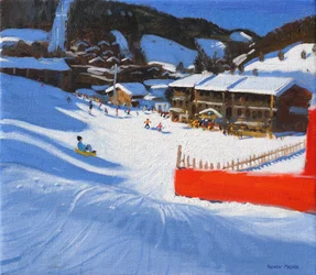 Sci; La Clusaz, Francia