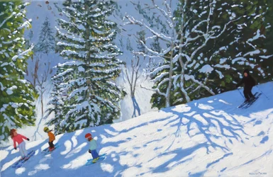 Sciando da Courchevel a La Tania, 2019