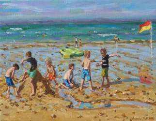 Il castello di sabbia, Wells-next-the-sea, Norfolk