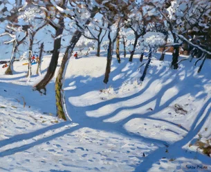 Inverno a Ladmanlow, Buxton, Derbyshire