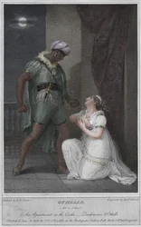 Otello. Atto 4. Scena 2. Un appartamento nel castello. Desdemona e Otello, 1801