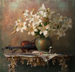Gigli eleganti e violino