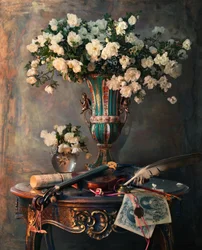 Rose eleganti e violino