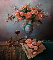 Rose romantiche e violino