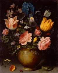 Studio Floreale con Insetti