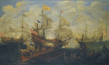 Battaglia navale tra turchi e cristiani