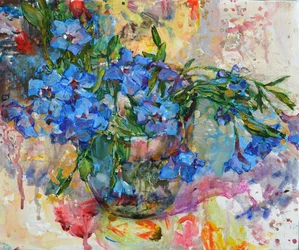 Fiori blu vivaci