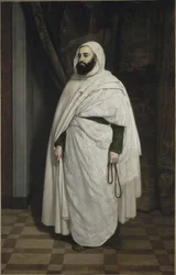 Ritratto di Abdelkader ibn Muhieddine 1808-1883, 1853