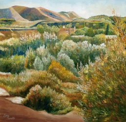 Ritiro in campagna in autunno