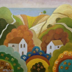 Idilliaco villaggio costiero