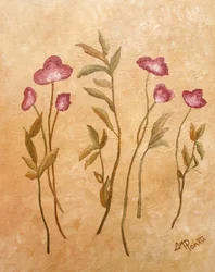 Fiori rustici rosa