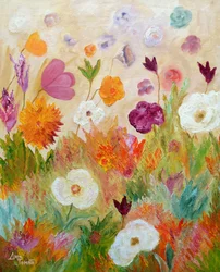 Fiori stravaganti del giardino