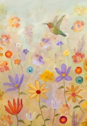 Il giardino stravagante dei colibrì