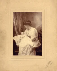 Duchessa Evelyn Cavendish con sua figlia Lady Anne