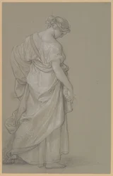 Studio di una donna in piedi