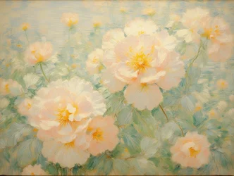 Fiori 61, 2022 circa (olio su tela)