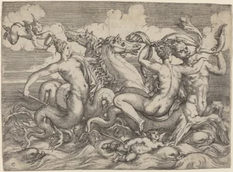 Sirene, Naiadi e Tritoni