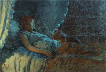 Alba felice, di Angelo Morbelli