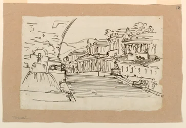 Progetto di Scenografia, Gruppo di Edifici Antichi