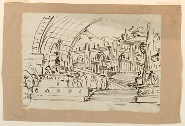 Scenografia, gruppo di monumenti antichi