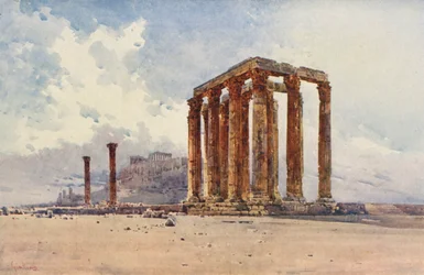 Colonne di Zeus Olimpico, Atene