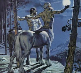 Centauri (litografia a colori)