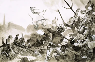 Le armate turche di Solimano circondano Vienna nel 1529