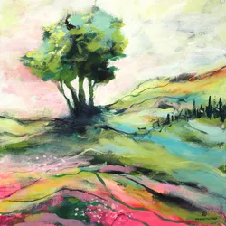 Un sogno colorato in campagna