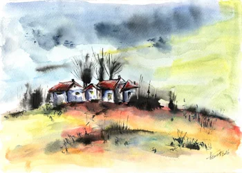 Il villaggio sulle colline tempestose