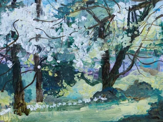 Alberi in fiore, Paxton, 2021