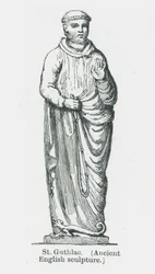 San Guthlac (litografia)