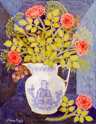 Brocca uomo blu