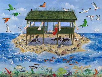 Settimo cielo, 2013 (acrilico)