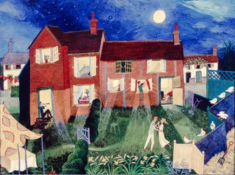 Matrimonio estivo, 2000 (acrilico)