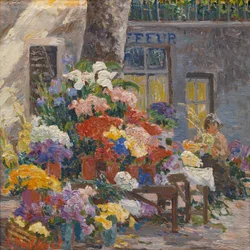 Mercato dei fiori di Mentone (Costa Azzurra)
