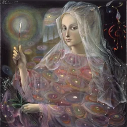 Sagittario, 2007 (olio su lino belga)