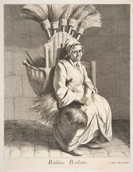 Venditore di scope, 1737
