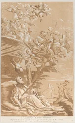 Morte di San Francesco Saverio, ca. 1729
