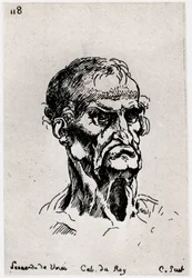 Disegno dopo Leonardo da Vinci, c1710-1765 1924